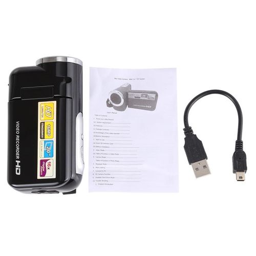 1280x720P HD 16X Digital Zoom 16.0 MP Digital Video Camera R