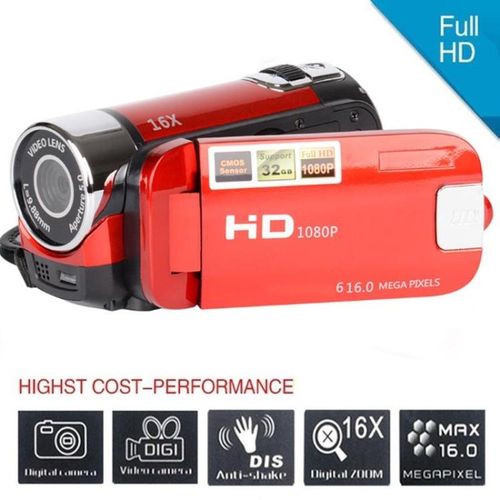 16X Digital Zoom HD 16 Million Pixel Home Travel DV Camera(R US Plug