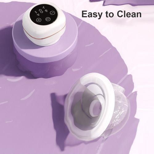 2pcs Wearable Breast Pump Portable Electric Breast Pump