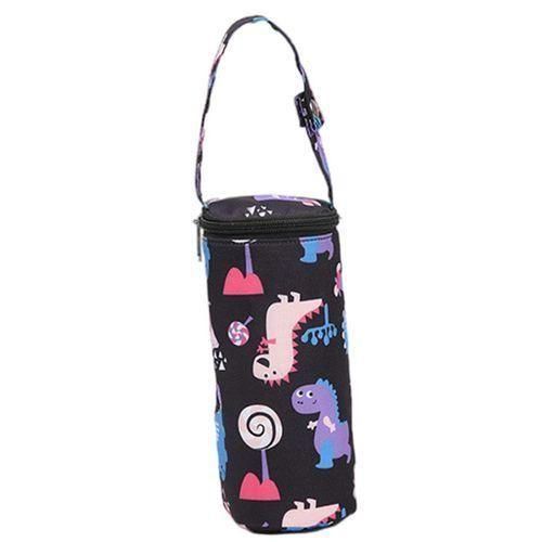 2 X Portable Insulated Baby Bottle Bag Reusable For