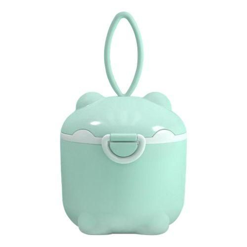 Milk  Storage Box Portable Pig Shape Toddler For Travel Green L