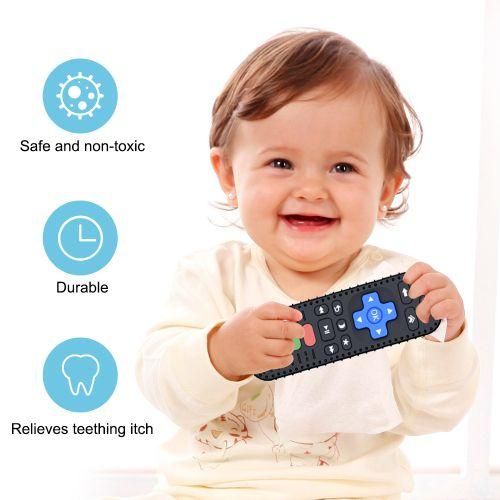 Silicone Baby Teether Remote Control Teether Teething Toys