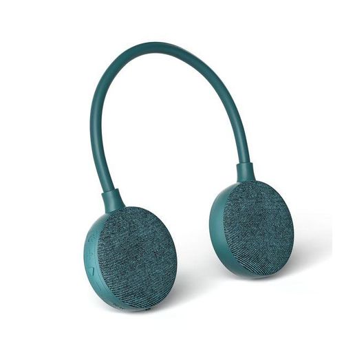 Neck Bluetooth Speaker Wireless Bass Surround Stereo Support Sd-Card With Microphone Portable Outdoor Audio For Game Students