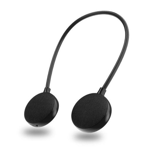 Neck Bluetooth Speaker Wireless Bass Surround Stereo Support Sd-Card With Microphone Portable Outdoor Audio For Game Students