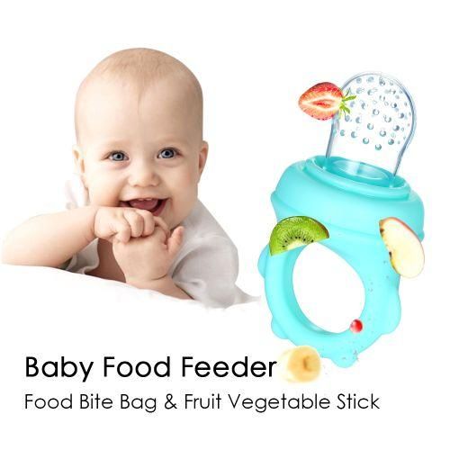 Baby Food Feeder Fresh Fruit Vegetable Feeder Silicone