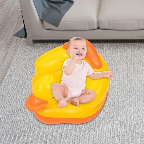 Baby Inflatable Seat Lovely  Chair For Babies 5~36 Yellow