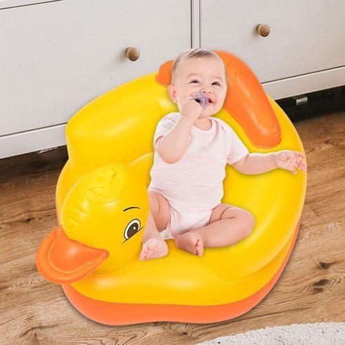 Baby Inflatable Seat Lovely  Chair For Babies 5~36 Yellow