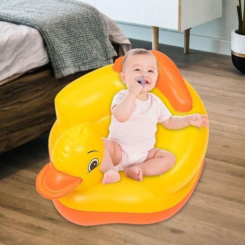 Baby Inflatable Seat Lovely  Chair For Babies 5~36 Yellow
