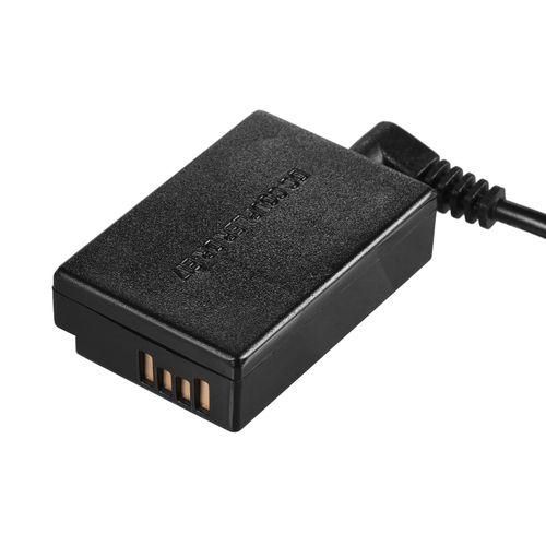 Andoer 5V USB To LPE17 Dummy Battery Pack  Coupler Adapter