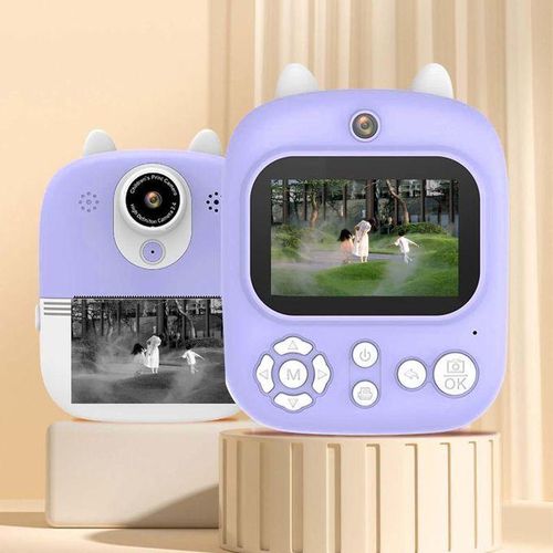 Children Instant Camera Child Selfie Camera Toy 2 Violet