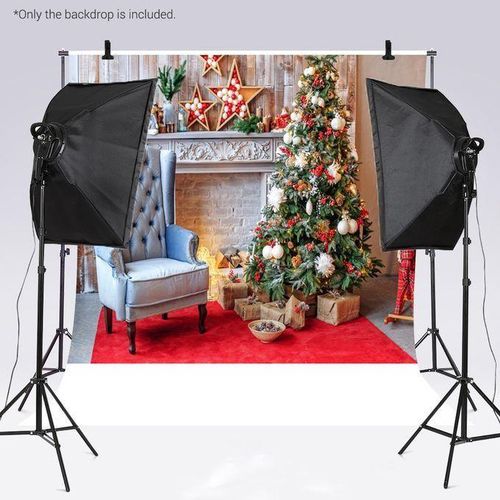 2.1 * 1.5m/ 7 * 5ft Christmas Backdrop Photography