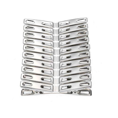 20 Pcs Clothespins Stainless Steel Clothes Clips Metal