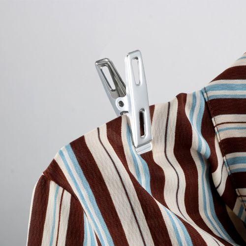 20 Pcs Clothespins Stainless Steel Clothes Clips Metal