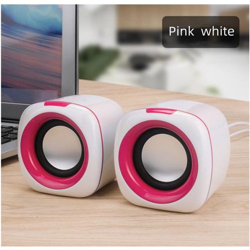 New Notebook Small Audio Computer Desk Speaker Mini Mobile Phone Subwoofer Usb Portable Home Surround Sound Design
