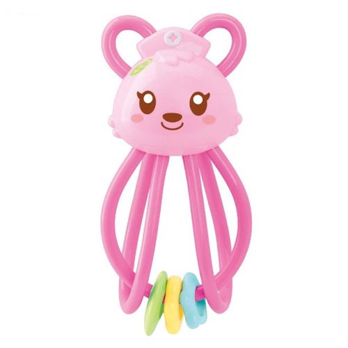Baby Cartoon Animal Hand Bells Toys Infant Teether Rattles For Baby Girl Boy,A NO5115
