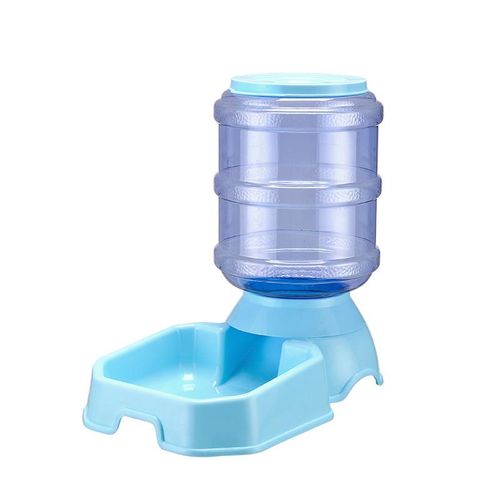 Automatic Cat and Dog Pet Water Food Dispenser Detachable for Easy Cleaning Pet Water Food Dispenser for Pet Cats Dogs and Rabbits,Blue,Feeding NO5115