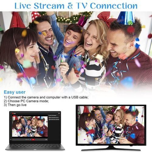 KOMERY AF2 4K Digital Video Camera With Stabilizers Kit