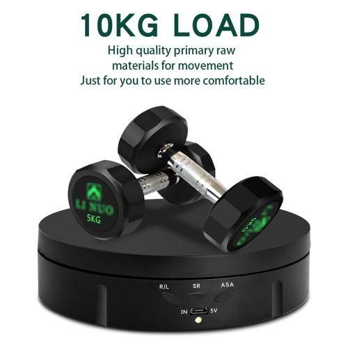 360° Electric Rotating Turntable USB Rotating Display