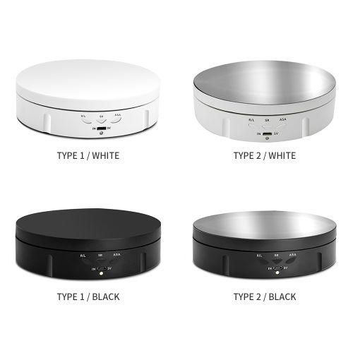 360° Electric Rotating Turntable USB Rotating Display