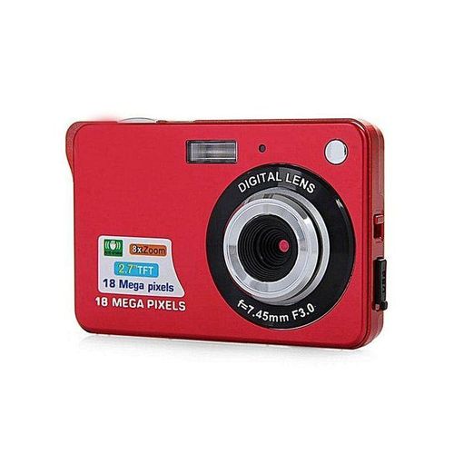 18.0MP CMOS 3.0MP Anti-shake Digital Video Camera With 8X Digital Zoom