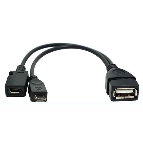 Micro USB OTG HOST Cable USB Power for Samsung Phone i9100 i9220 i9250 NO5284
