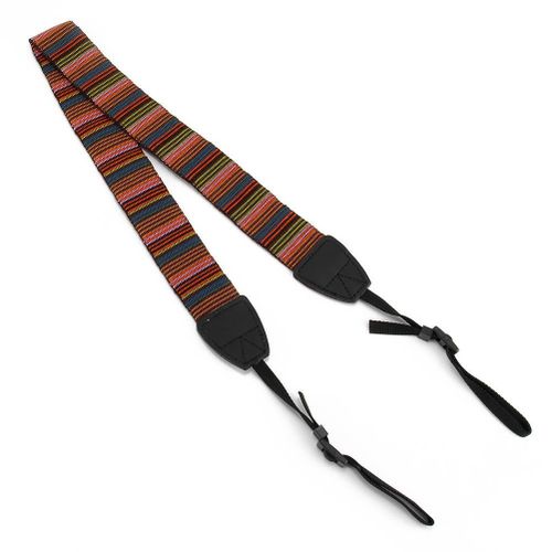 Universal Camera Neck Shoulder Wrist Strap Striped Cameras Carrying Belt for Nikon Canon Sony Lumix,Default NO5238