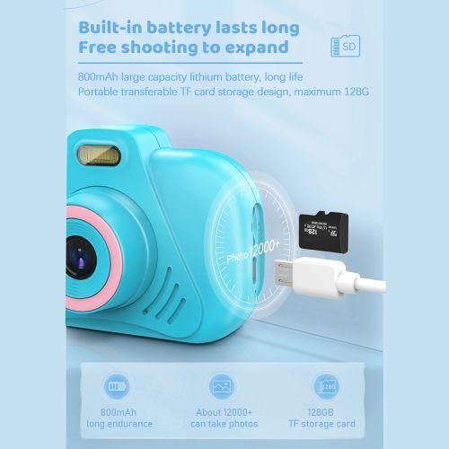 2.7K Digital Camera Kids Camera 36MP HD Children Camera