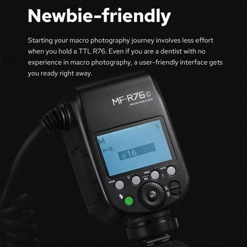 Godox MFR76C TTL Ro Ring Flash For Canon
