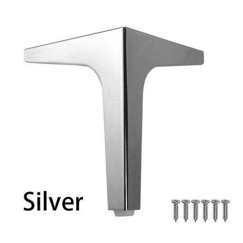 4Pcs Table Legs Furniture Sofa Bed Chair Support Legs Iron Cabinet Table Sofa Feet Hardware Furniture Foot