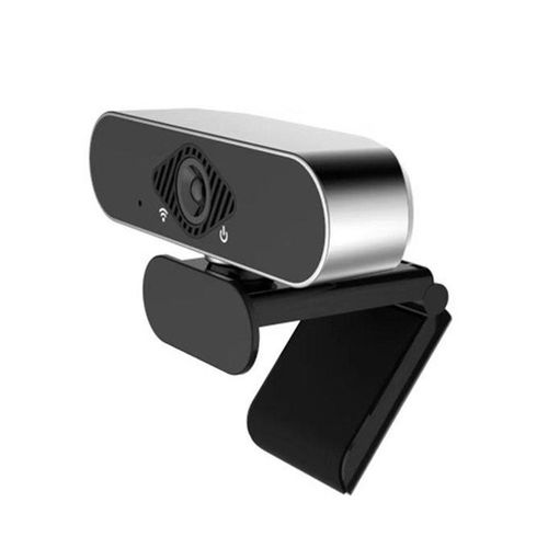 1080P Webcam with Built-in Mic Auto-focus USB Webcams for Gaming Video Conference Teaching Live New,Silver NO5099