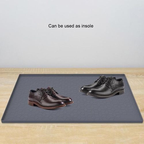 Square Drain Pad Foldable Indeformable Easy To Clean Drain Kitchen Bathroom Under Sink Mat Cabinet S Liner Pad For Canteen
