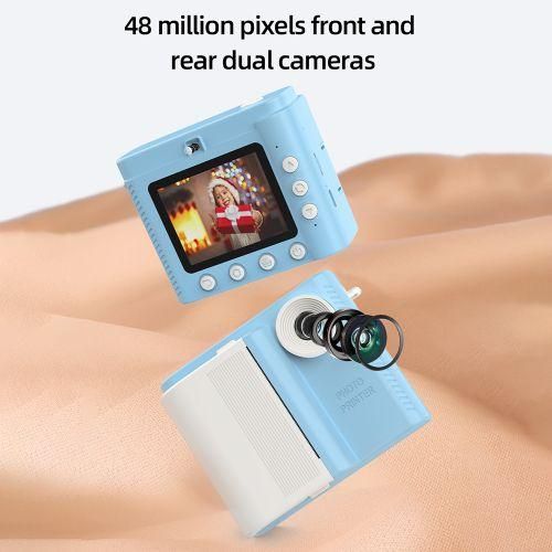 Kids Instant Print Camera Digital Camera For Kids 1080P