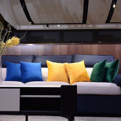 Decorative Throw Pillow Covers Soft Velvet Beige45x45cm
