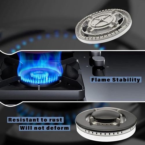 Gas Stove Burner Caps, Gas Stove Burner Caps Set 5 PS, Burner Caps Compatible For SABAF Stove Replacement