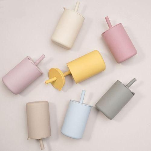 915 Generation Toddler Cup Kids Silicone Training Cup With Straw