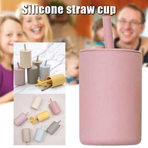 915 Generation Toddler Cup Kids Silicone Training Cup With Straw