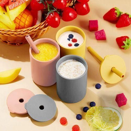915 Generation Toddler Cup Kids Silicone Training Cup With Straw