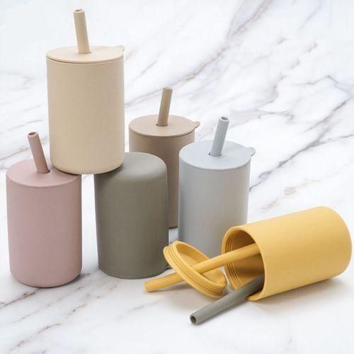 915 Generation Toddler Cup Kids Silicone Training Cup With Straw