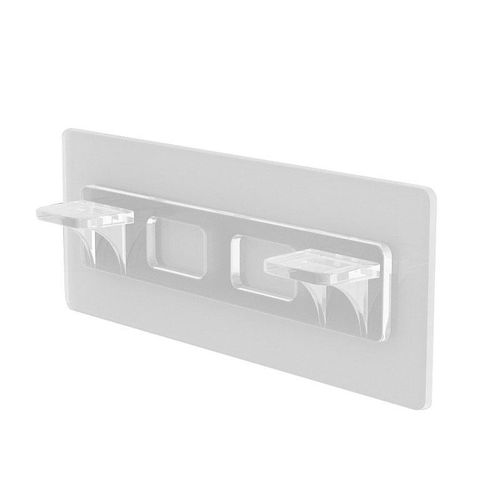 Houseeker Enhanced Clapboard Bracket Hooks Punch-Free Layered Partition Support Shelf Hook Clapboar More