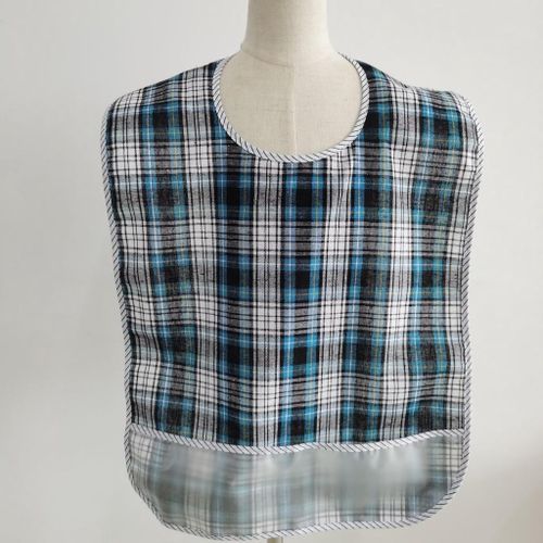 Adult Bibs Elderly Waterproof Bib Eating Pockets Old Man Bib 3D Leak-proof Silicone Bib Clothing Enlarge Size Washable Reusable Bibs