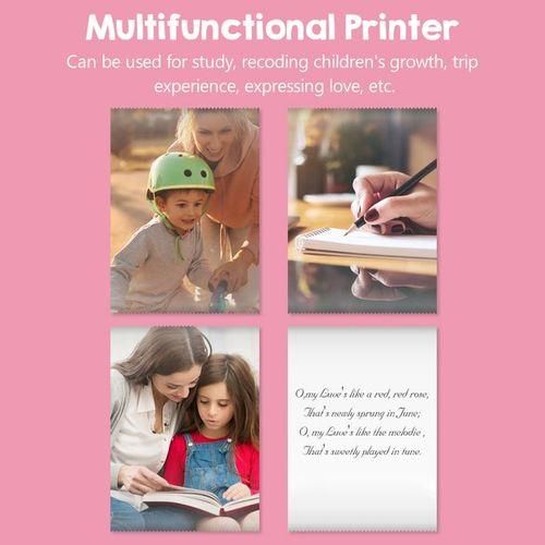 Portable Mini Pocket Printer BT Thermal Printer With