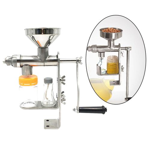 MANUAL NUT  OIL EXPELLER OIL PRESS MACHINE HIGH QUALITY EXTRACTOR COLD