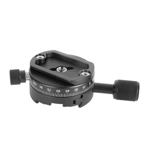 Camera Clamp Panoramic Clamp Tripod Monopod Quick Release Plate Mount Rotate Clamp for Arca Plate DslrQJ01A