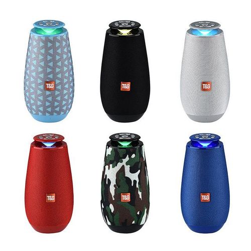 Tg508 Portable Buetooth Speaker Stereo Subwoofer Led Flashing Light Wireless Speaker Support Tf Card U Disk Outdoor Sound Box