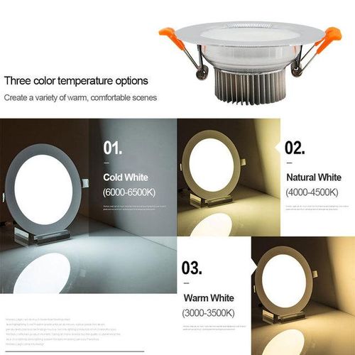 brightness Led Recessed Downlight Not Dimmable 5w 7w 10w 12w Smd 5730 Led Ceiling Bedroom Kitchen Indoor Led Spot Lighting