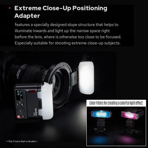 Godox MF12K2 2PCS Macro Flash 2.4G Wireless Transmission