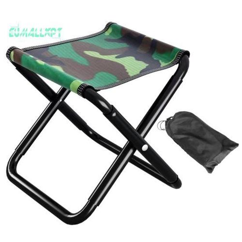 Outdoor Folding Chair Strong Bearing Capacity Foldable Anti-slip Unbreakable Comfortable Sit Picnic Mini Foldin More