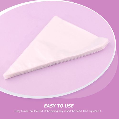 200 Pcs Disposable Piping Bags Cajas Para Cupcakes Decorating Cookie Supplies Pastry Frosting Food Grade Plastic