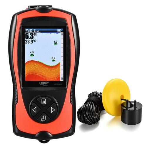 Lucky FF11081CT Portable Fish Finder 100M300FT Depth Fish