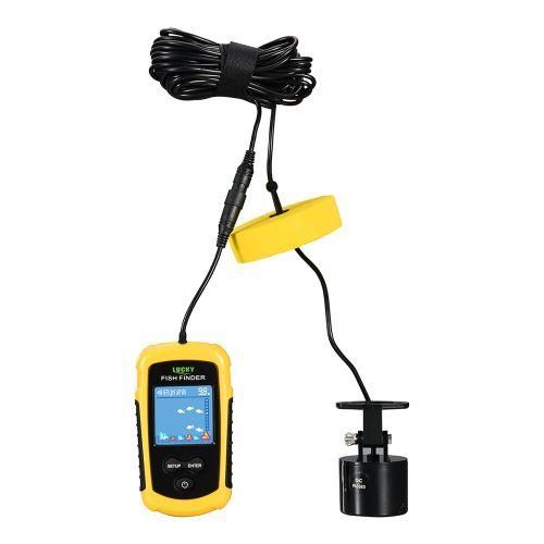 Lucky LCD Color Screen Portable Wired Fish Finder 100M